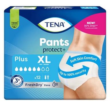 Tena Culottes Incontinence Pants Protect+ Plus XL, 9 culottes