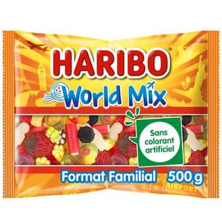 Haribo Boite Assortiments Worldmix, 500g