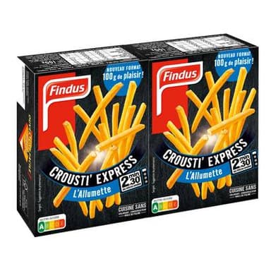 Findus L'allumette micro-ondable Crousti Express, 2x100g