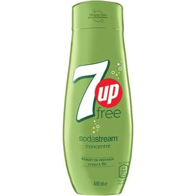 Sodastream 7Up sans sucres-  Sirop concentré spécial boisson gazeuse, 440ml