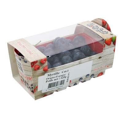 Myrtille, Barquette de 125g