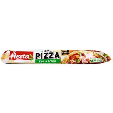 Herta Pâte à Pizza Fine & Ronde, 265g
