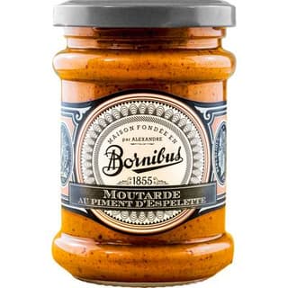 Bornibus Moutarde au piment d'espelette, 250g