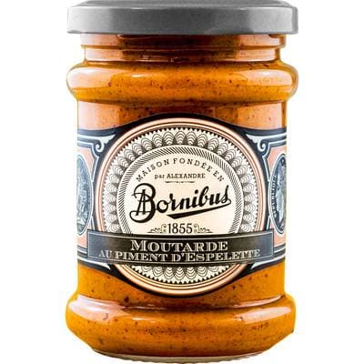 Bornibus Moutarde au piment d'espelette, 250g