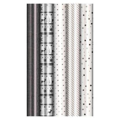 Clairefontaine Un rouleau de papier cadeau Premium Chambery, Dimensions  0,7 x 2 m