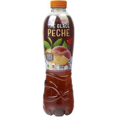 Auchan Thé glacé saveur pêche, 1L