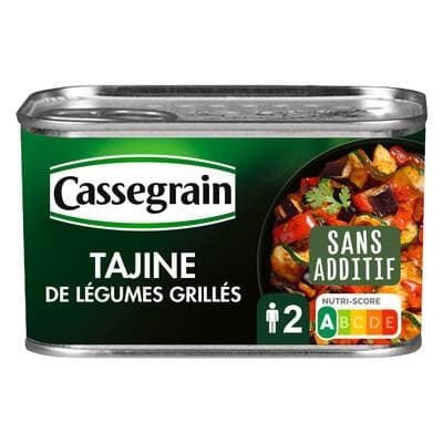 Cassegrain Tajine de légumes grillés à la coriandre, 375 g