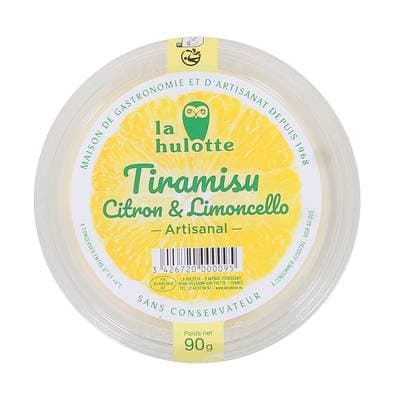 La Hulotte Tiramisu Citron & Limoncello Artisanal, 90g