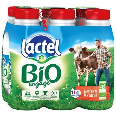 3428271100095 - Lactel - Lait entier bio