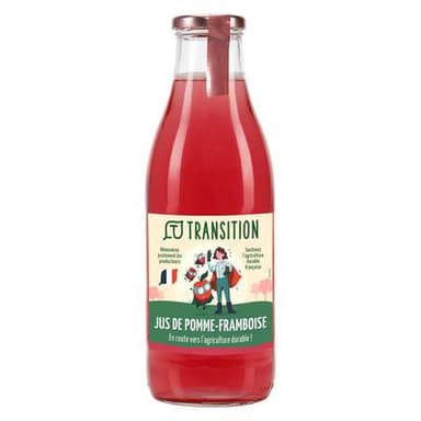 Transition Pur Jus Pomme Framboise - Conversion Biologique, 1L