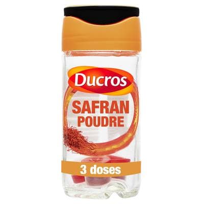 Ducros Safran poudre flacon, 3 doses