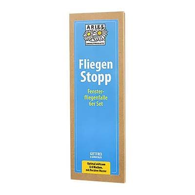 Aries Piège à mouches pour fenêtre Fly Stop, 6 pièces