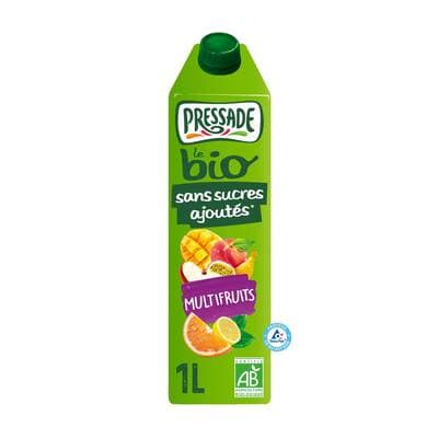 Pressade Nectar multifruits sans sucres ajoutés bio, 1L