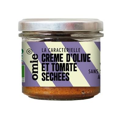 Omie Tartinable Tapenade Olives et Tomates Séchées Bio, 100g