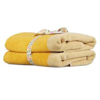 Collection Pixie Serviette de bain 50x100cm sunny yellow, 2 pièces