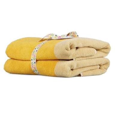 Collection Pixie Serviette de bain 50x100cm sunny yellow, 2 pièces