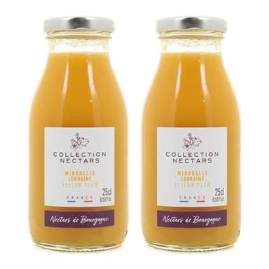 Nectars de Bourgogne Nectar de Mirabelle de Lorraine, Lot de 2x25cl