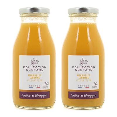 Nectars de Bourgogne Nectar de Mirabelle de Lorraine, Lot de 2x25cl