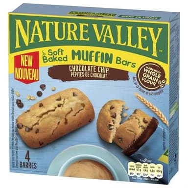Nature Valley Barres Muffin Chocolat, 120g