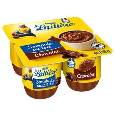 La laitière - Semoule au lait chocolat