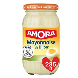 Amora Mayonnaise de Dijon en bocal, 235g