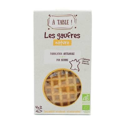 A Table La Gaufre Bio pur beurre, 170g
