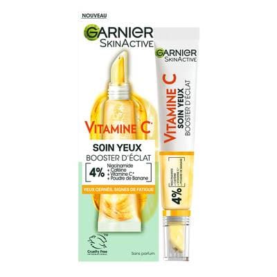 Garnier Soin yeux Booster D'Éclat Vitamine C, 15ml