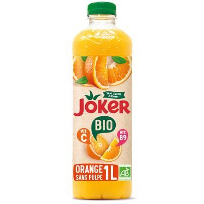 Joker - Le Bio jus d'orange sans pulpe