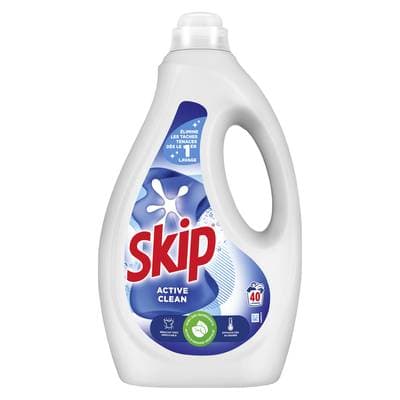 Skip Lessive liquide Active Clean, 1,68L