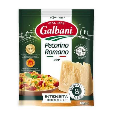 Galbani Pecorino Romano Râpé DOP affiné 6 mois, 60g