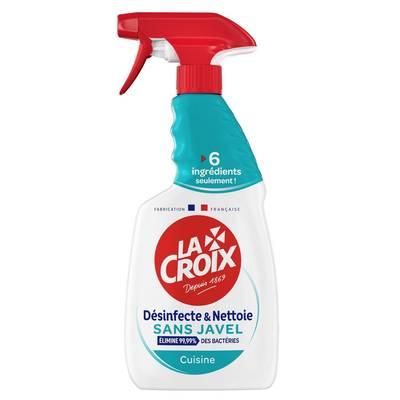 La Croix - Spray Nettoyant Ménager Cuisine Désinfectant Sans Javel