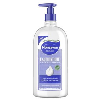 Monsavon Crème douche Hydratant Lait, 750ml
