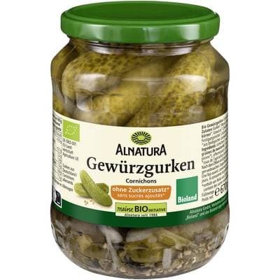 Alnatura Cornichons Bio, 670g