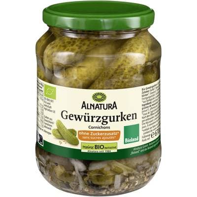 Alnatura Cornichons Bio, 670g