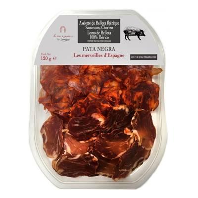 Les Merveilles d'Espagne - Assiette de Charcuterie Ibérique Pata Negra