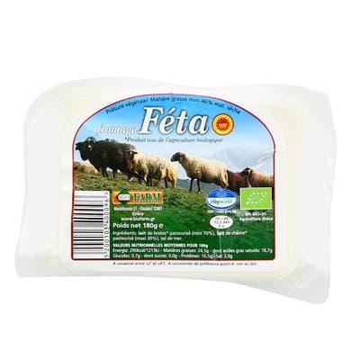 Biofarm Féta grecque bio 46%mg, 180g