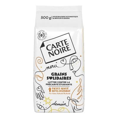 Carte Noire Café en Grains Solidaire, 500g