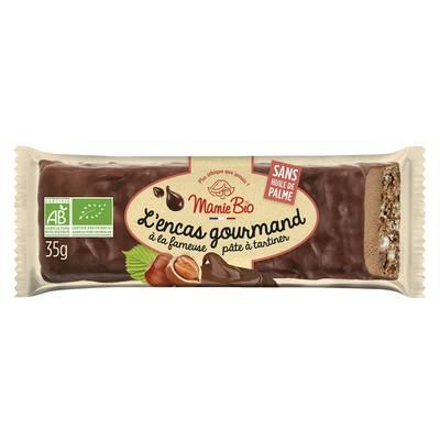 Mamie Bio - Barre chocolatée bio L'Encas Gourmand