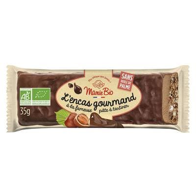 Mamie Bio Barre chocolatée bio L'Encas Gourmand, 35g