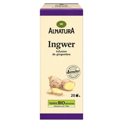 Alnatura Infusion de Gingembre bio, 20 sachets
