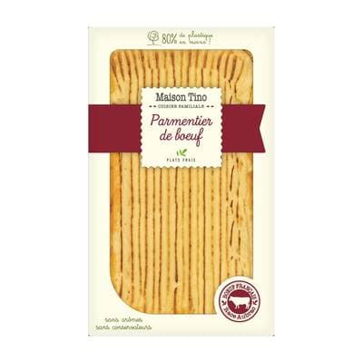 Maison Tino Parmentier de Boeuf race Aubrac, 750g
