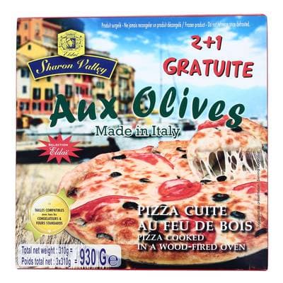 Sharon Valley Pizzas Margharita cuites au feu de bois, 930g