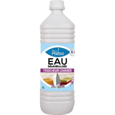 Phébus Eau déminéralisée senteur lavande, 1L
