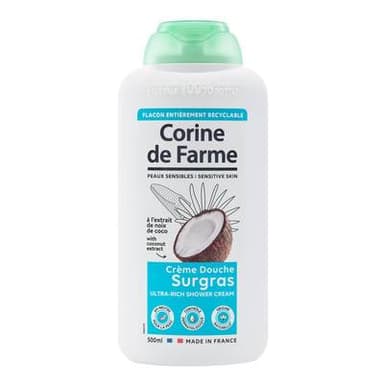 Corine de Farme Crème douche Surgras Noix de Coco, 500ml