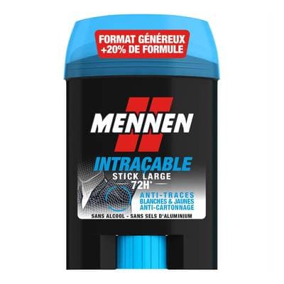 Mennen Déodorant stick large intraçable, 60ml