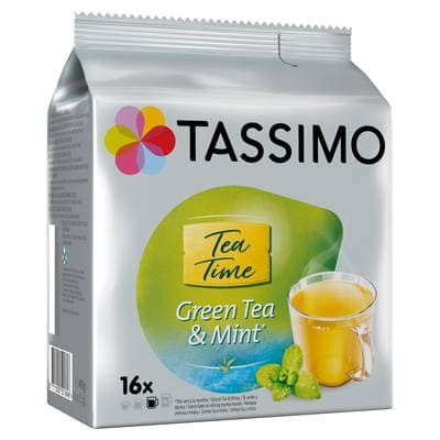 Tassimo Thé vert à la menthe Twinings, 16 dosettes