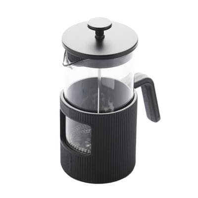 Point virgule Cafetière à piston en fonte et verre borosilicate, 1 pièce