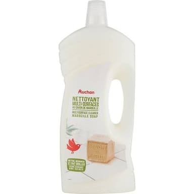 Auchan Nettoyant liquide multi-surfaces savon de Marseille, 1,5L