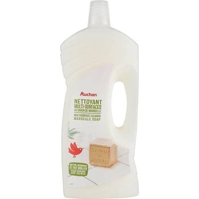 Auchan Nettoyant liquide multi-surfaces savon de Marseille, 1,5L