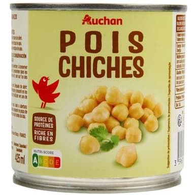 Auchan Pois chiches, 265g